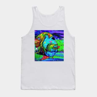 Angel Fish Swimming in the Sea Tank Top